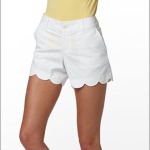 Lilly Pulitzer Buttercup Scalloped Shorts