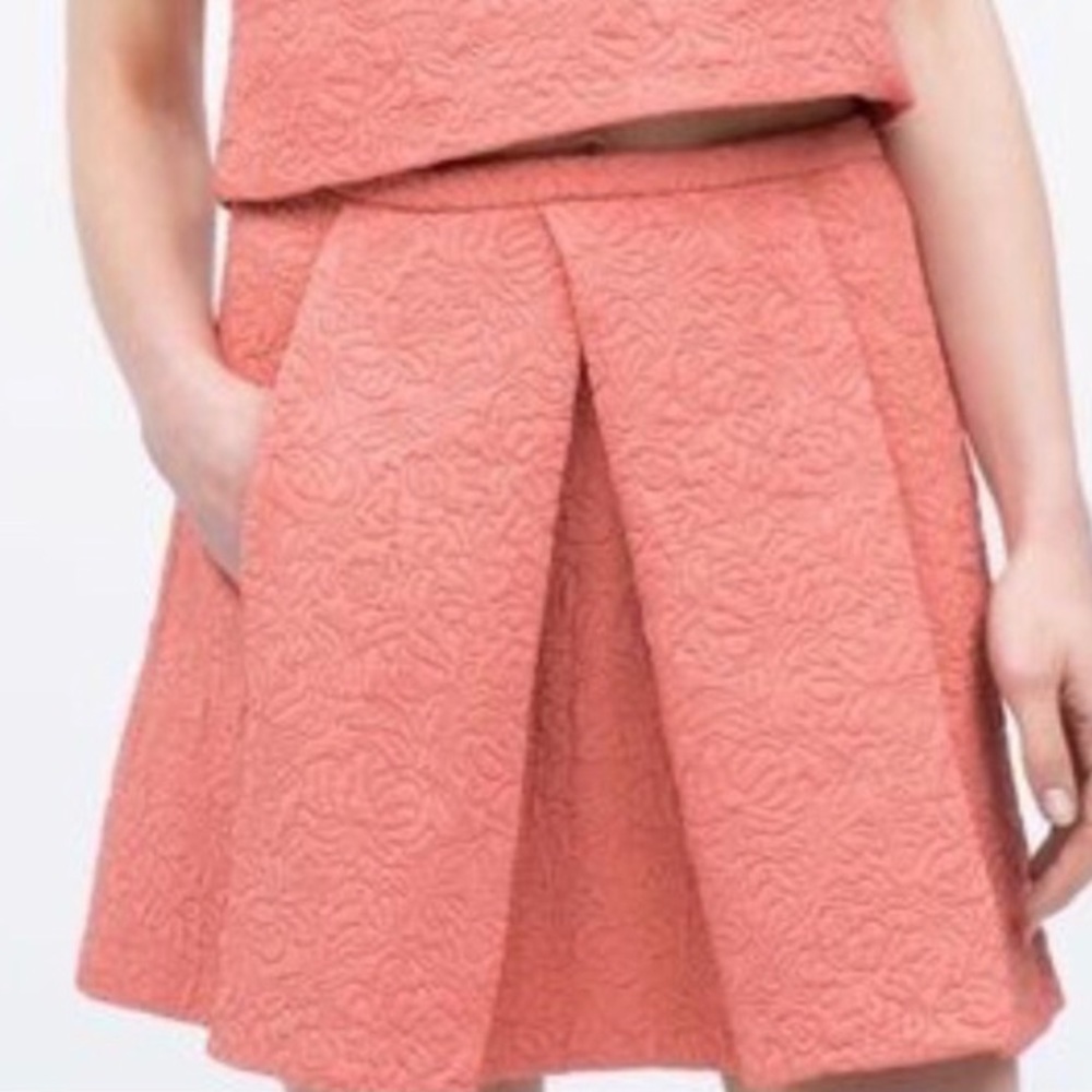 Zara Trafaluc Pink Quilted Mini