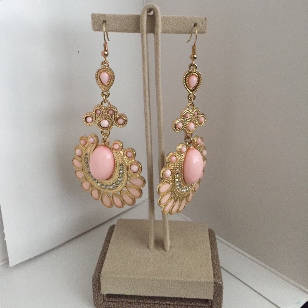 Gold Chandelier Earrings