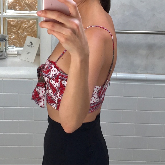 NWT The Jetset Diaries Tropical Paradise Bustier - Picture 6 of 8