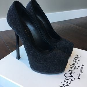 YSL Tribtoo 105 Quartz Nero Pump