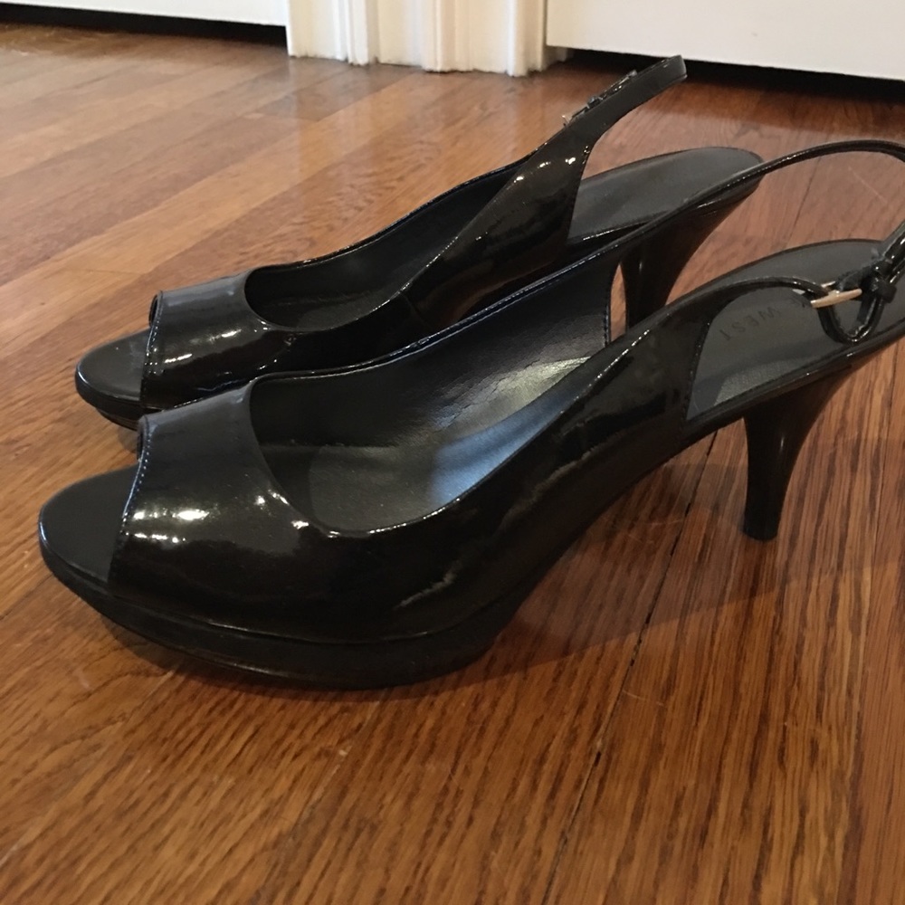 Patent Leather Nine West Heels