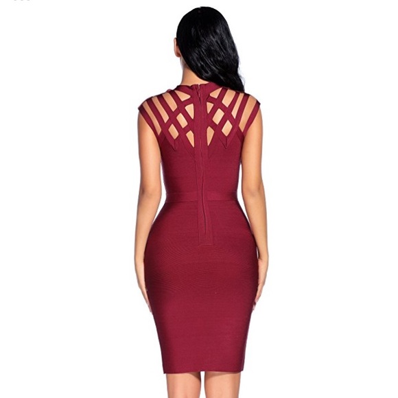 💗❤️ Brazilian Collar High Quality Bandage Dress - Picture 6 of 8
