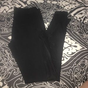 Express leggings with mesh sides