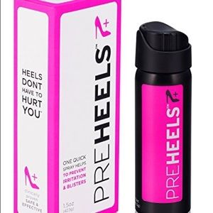 Pre heels spray