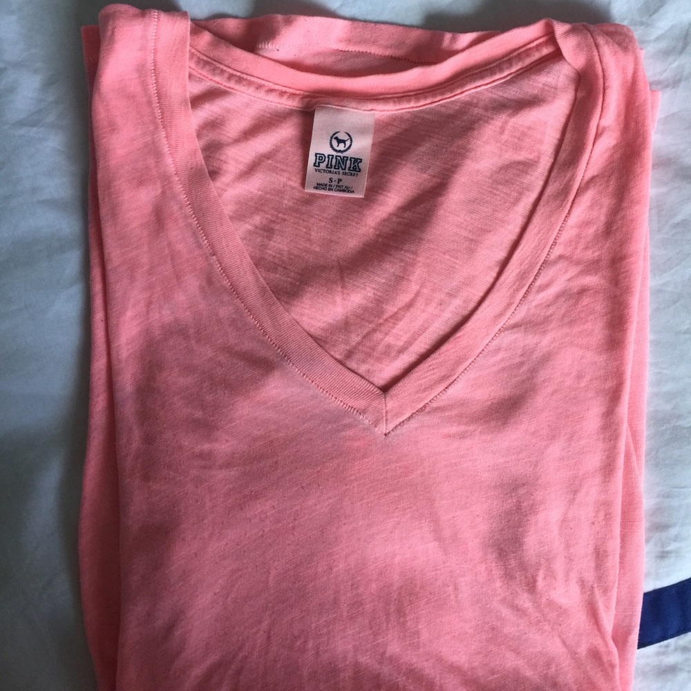 Melon colored PINK shirt