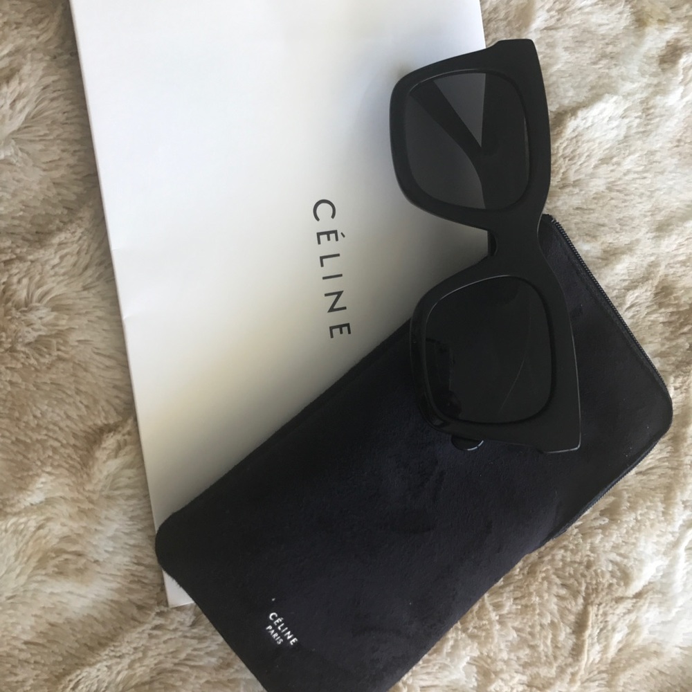 Aut CELINE square sunglasses- As seen on KIM K
