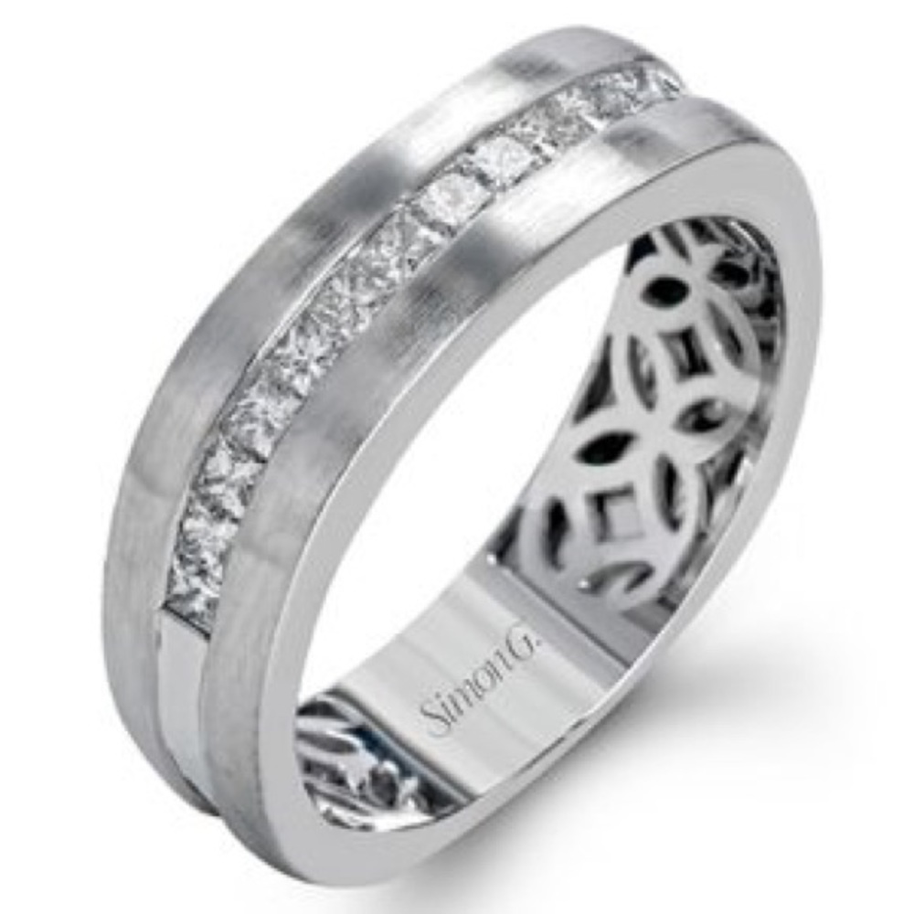 SimonG Men's Diamond Band