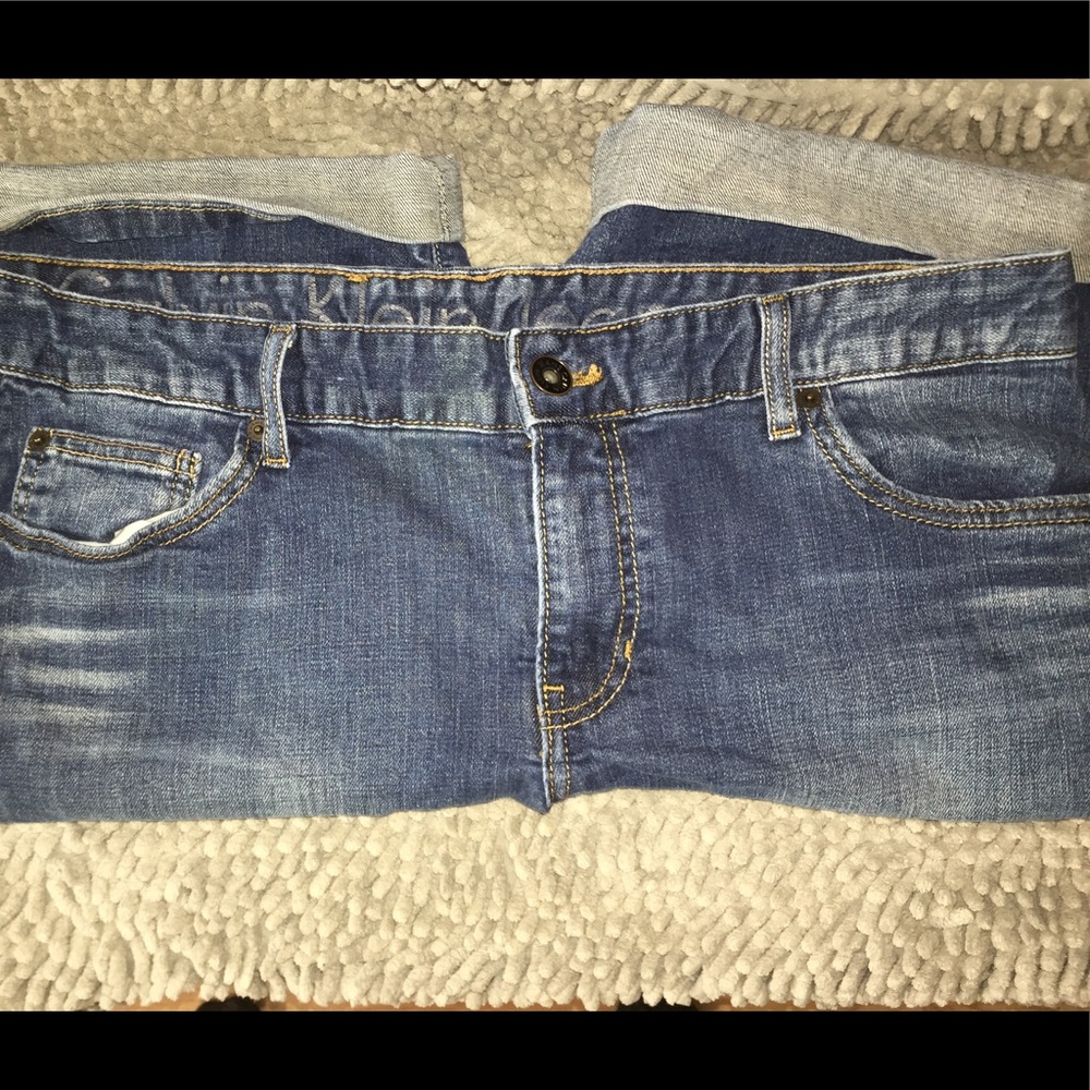 Calvin Klein women's Jean Shorts 16 💥