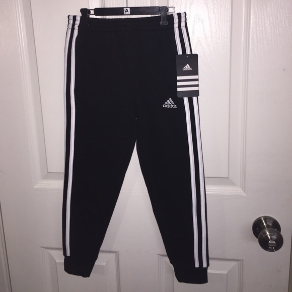 adidas Other - NWT Adidas pants. Black & White. kids size 6