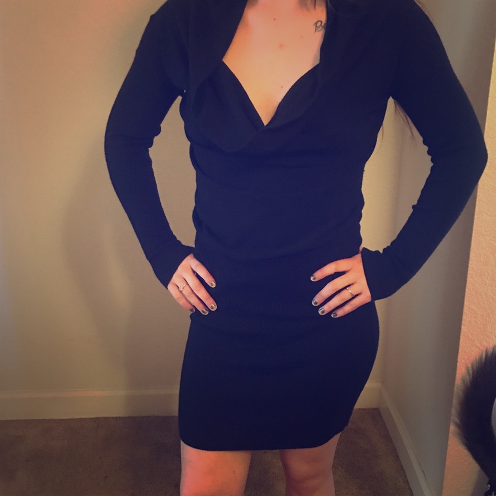 Sweater dress