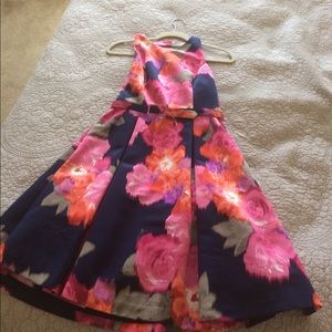 Eliza J floral print dress.
