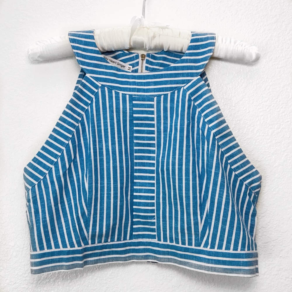 TOBY HEART GINGER Crop Top