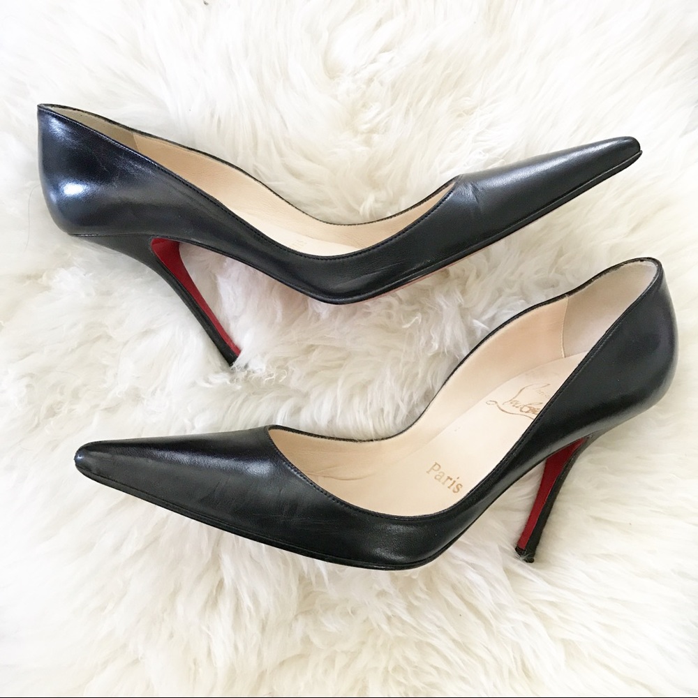Authentic louboutin decoltissimo heels pumps