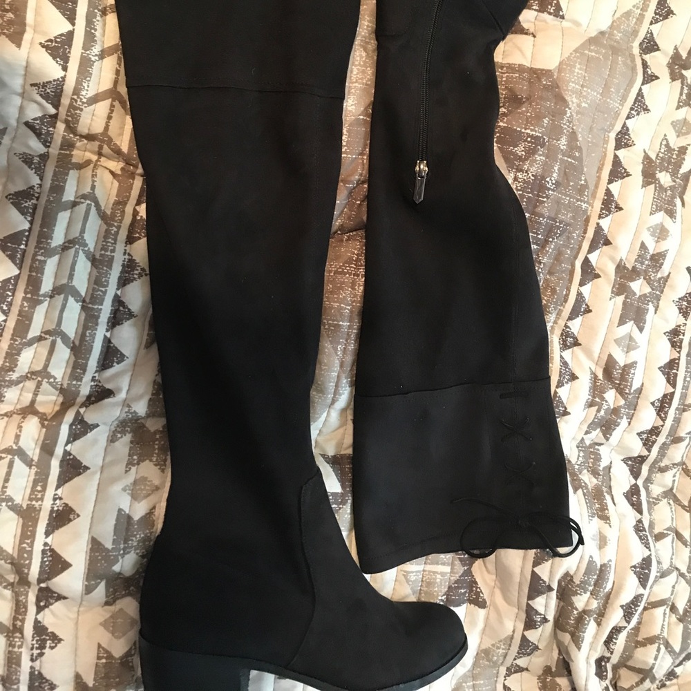 Sam Edelman Over the Knee Boots (flat-ish)
