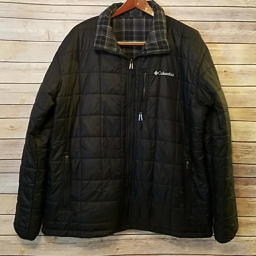 Mens Columbia Half Life reversible jacket