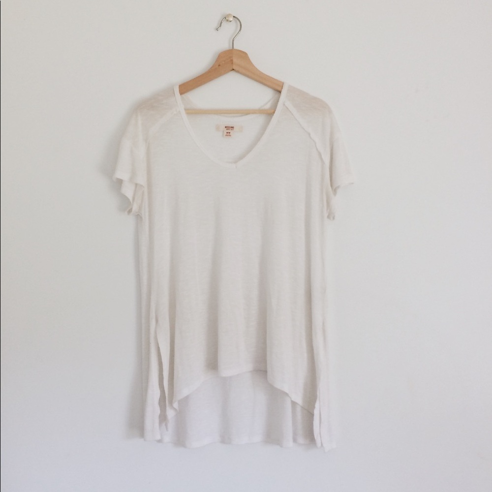 Mossimo Supply Co.® white flowy tee