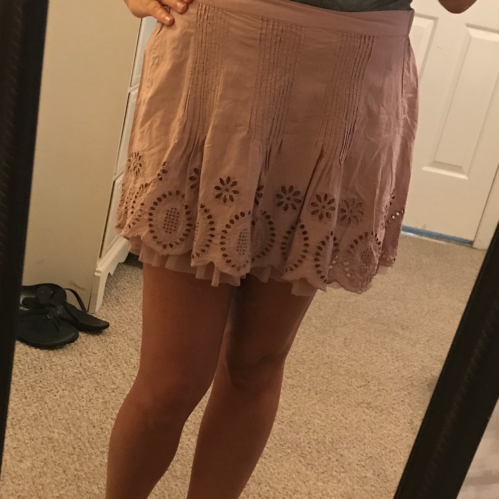 Aerie pink skirt