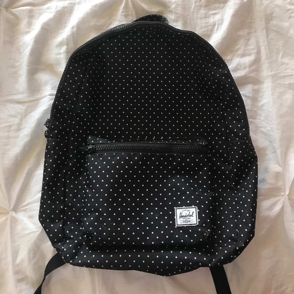 Herschel polka dot backpack