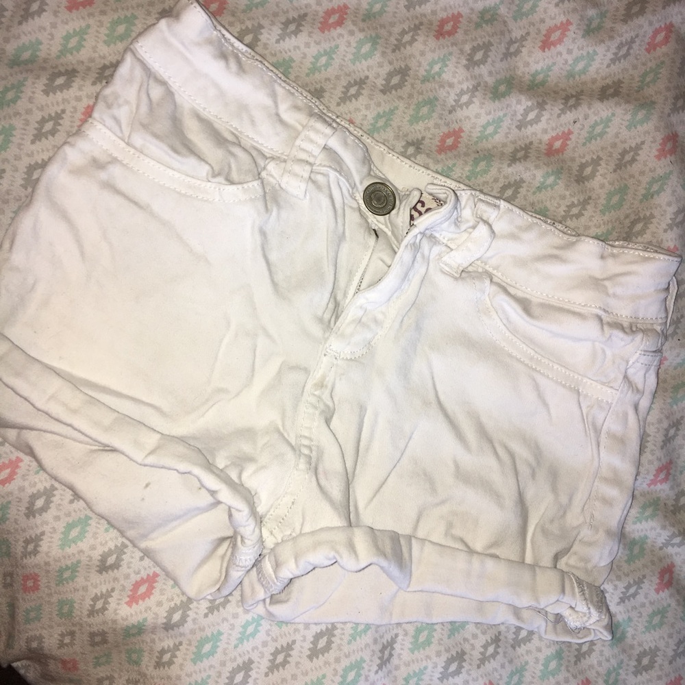White shorts