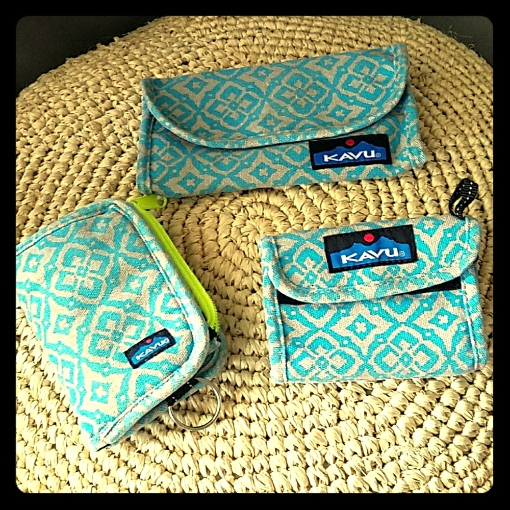 Collection of KAVU wallets
