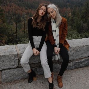 Brandy Melville striped pants