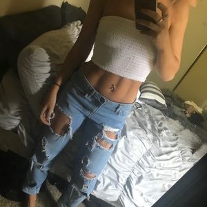 BRANDY MELVILLE white tube top