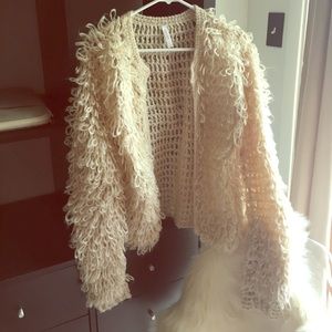 Xhilaration shaggy jacket/cardigan
