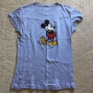 Walt Disney bejeweled micky mouse tshirt