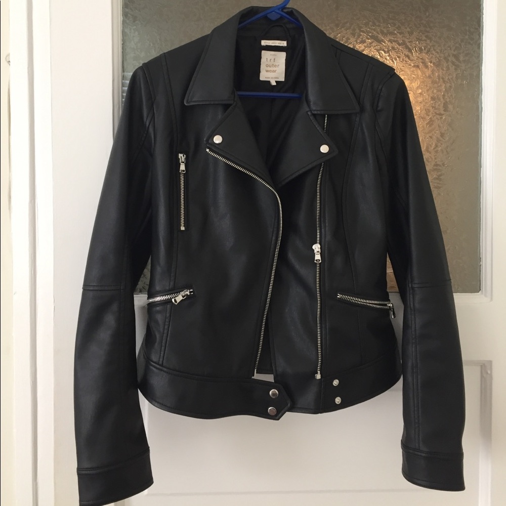 Zara Moto Leather Jacket