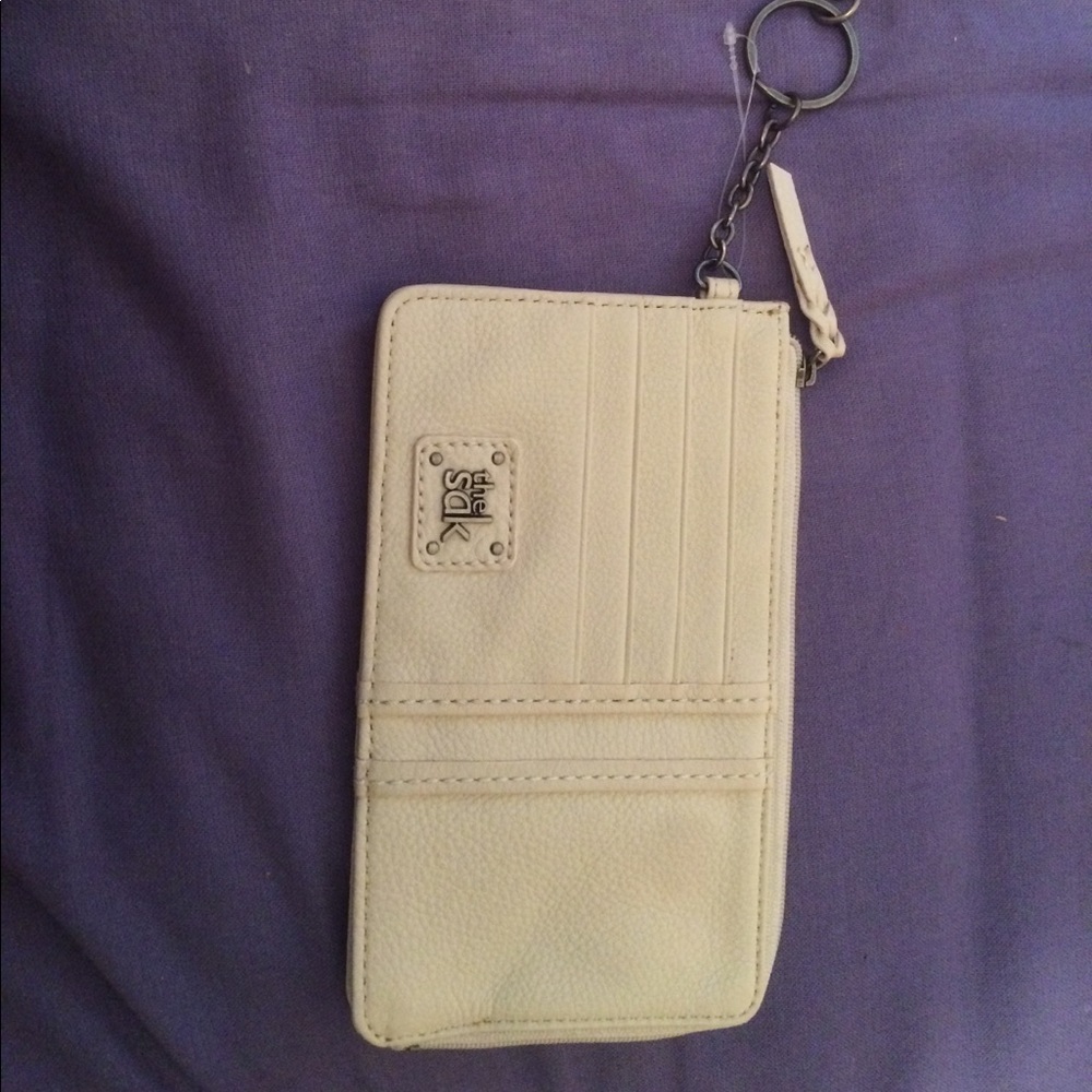 The Sak beige wallet