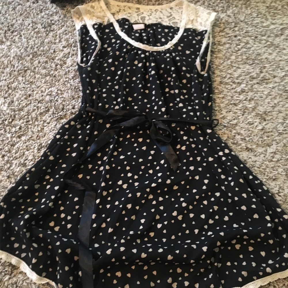 Maternity top/tunic with hearts