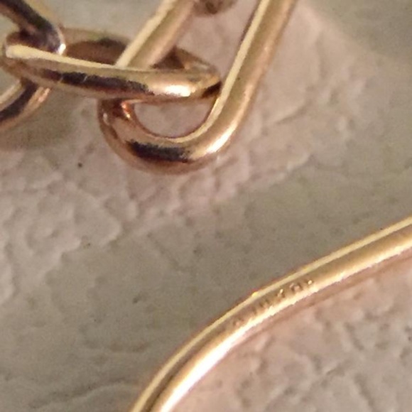 14k gold dangle hook earrings