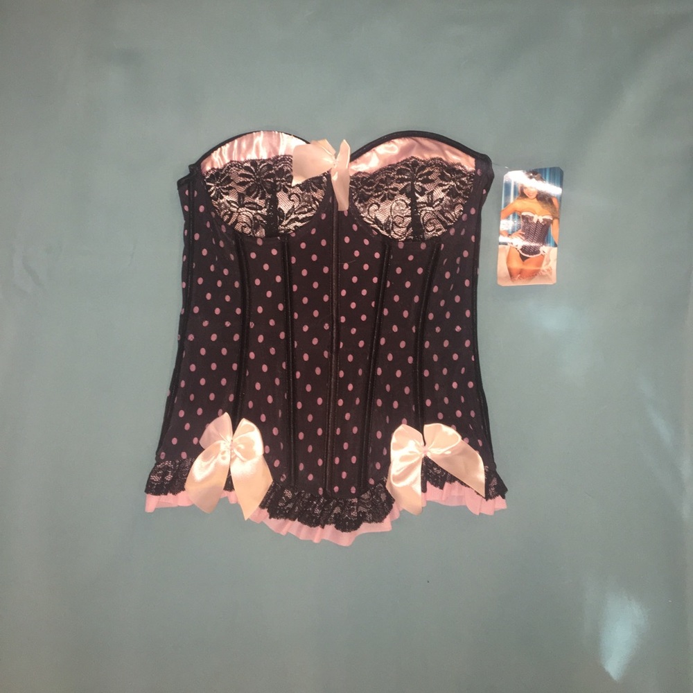 Shirley of Hollywood Polka Dot Corset