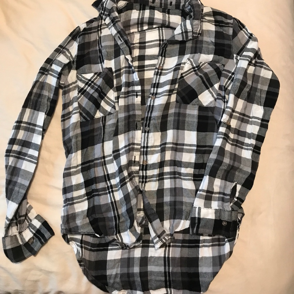 Black and white Flannel