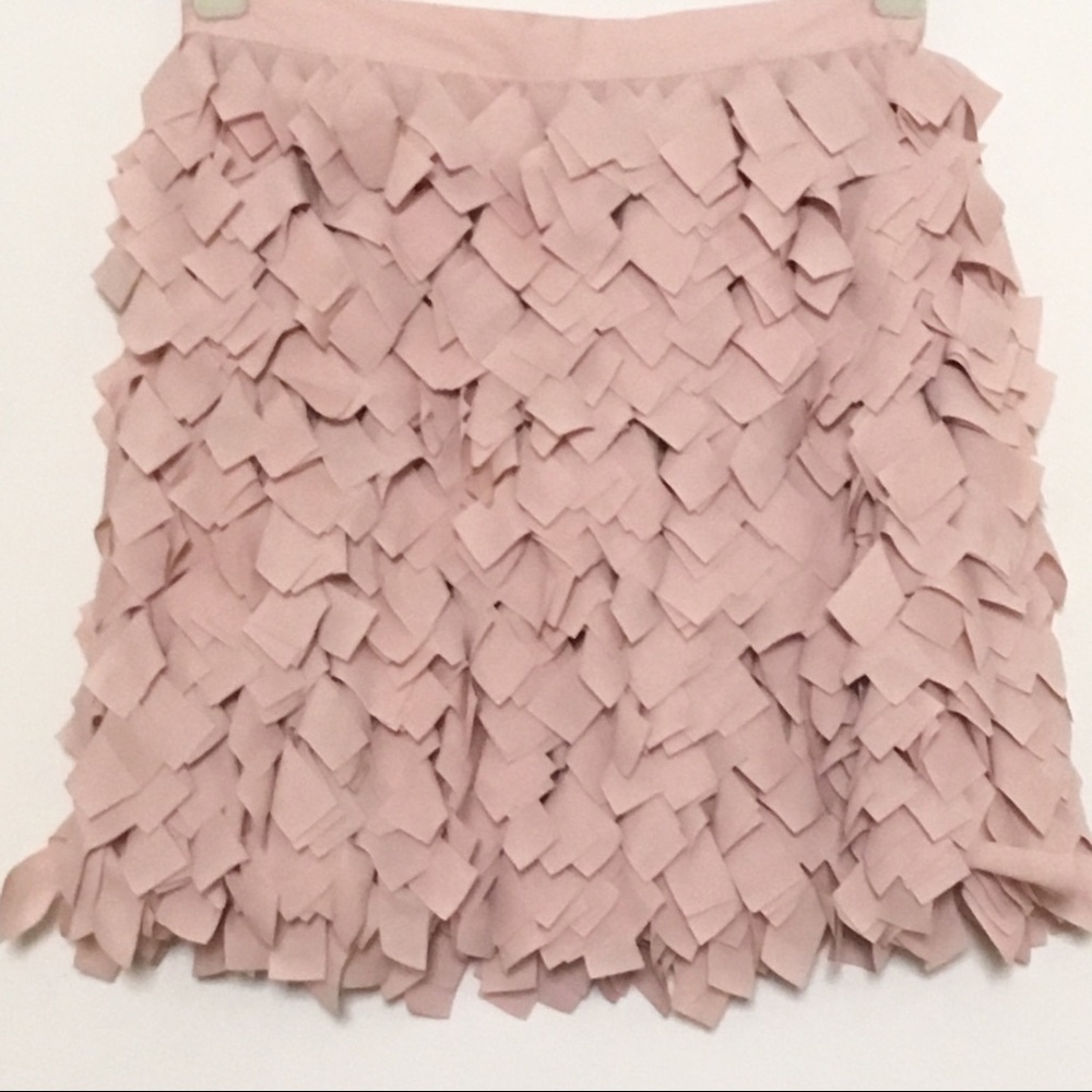 ☀️HPx3☀️'Millennial pink' ribbon mini skirt