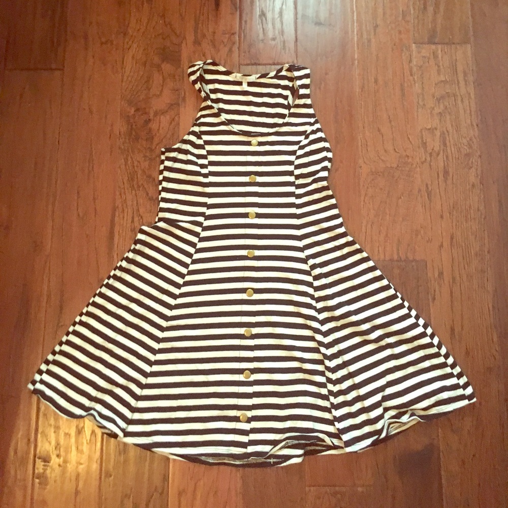 Buttoned front dress