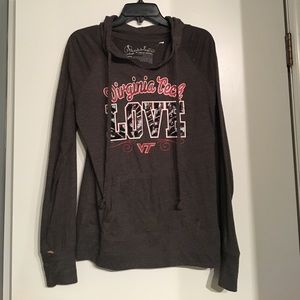 Sparkly Virginia Tech hoodie