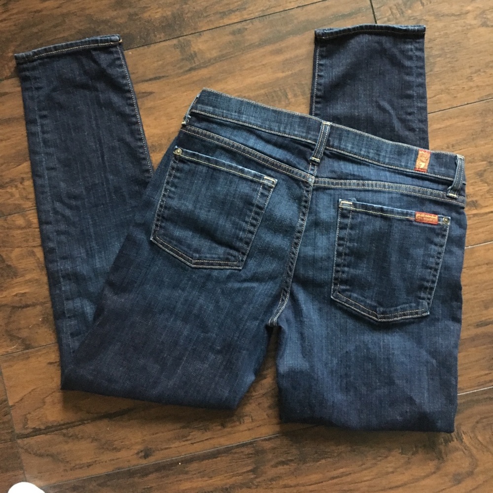Seven for all mankind  skinny jeans sz 31