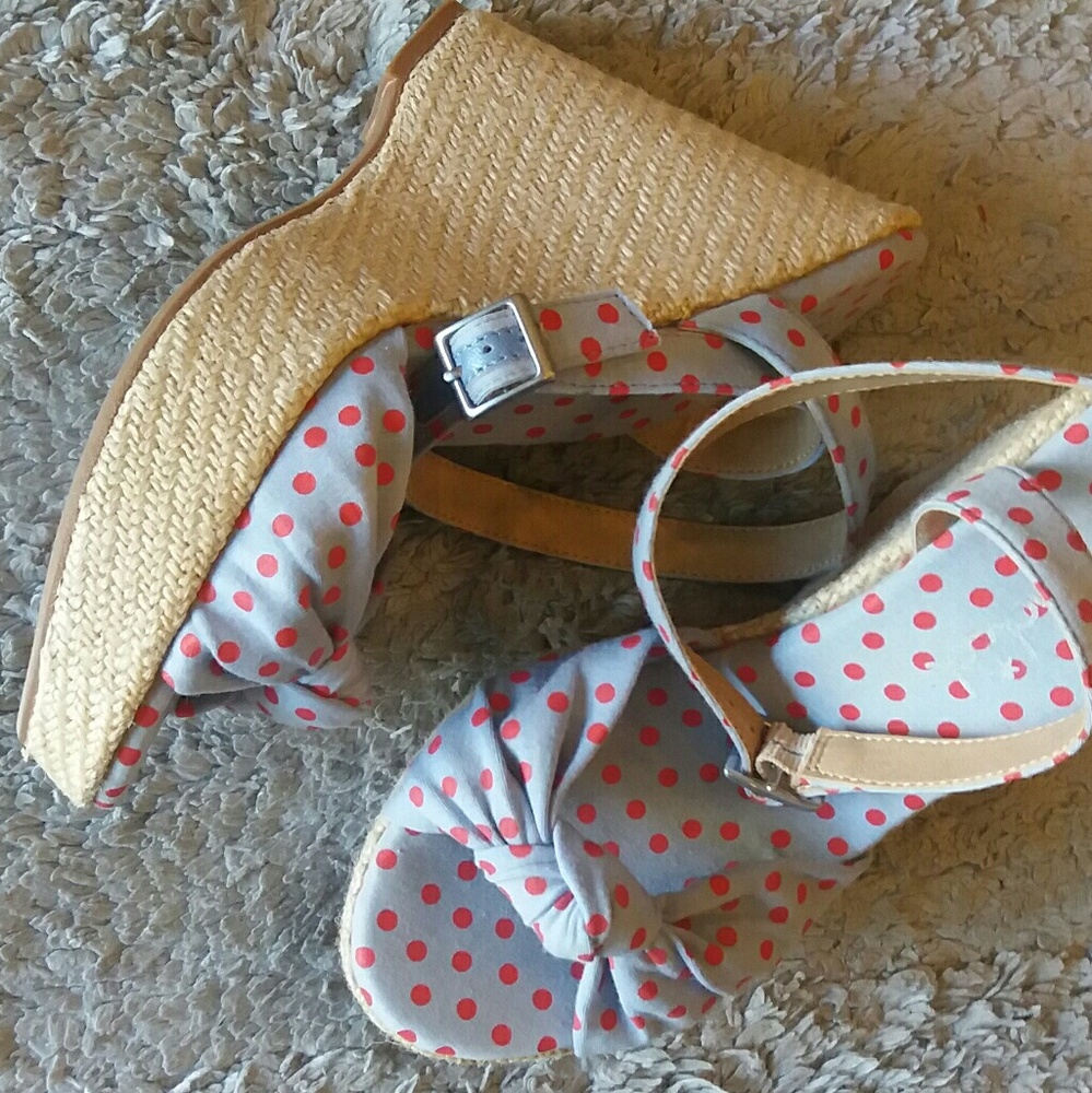 Splendid by Anthropologie Polka Dot Wedges