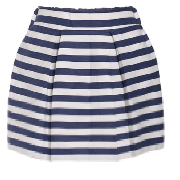 🆕💕High waste stripe flat pleated skirt - Picture 3 of 3