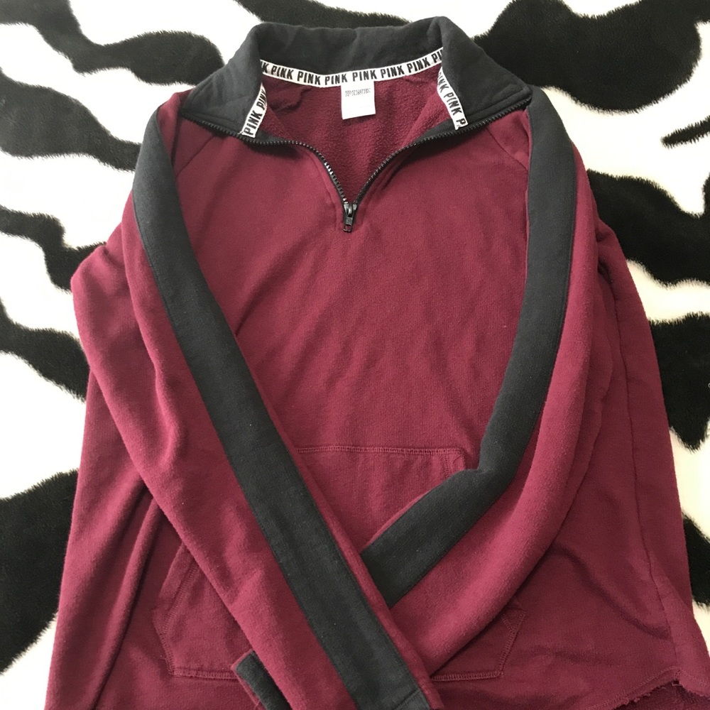 Pink hoodie