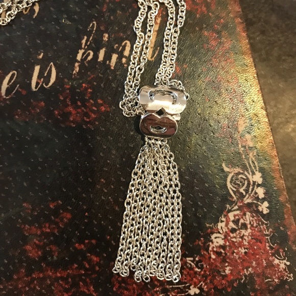 Swarovski Crystal Fringe Tassel Necklace - Picture 7 of 9