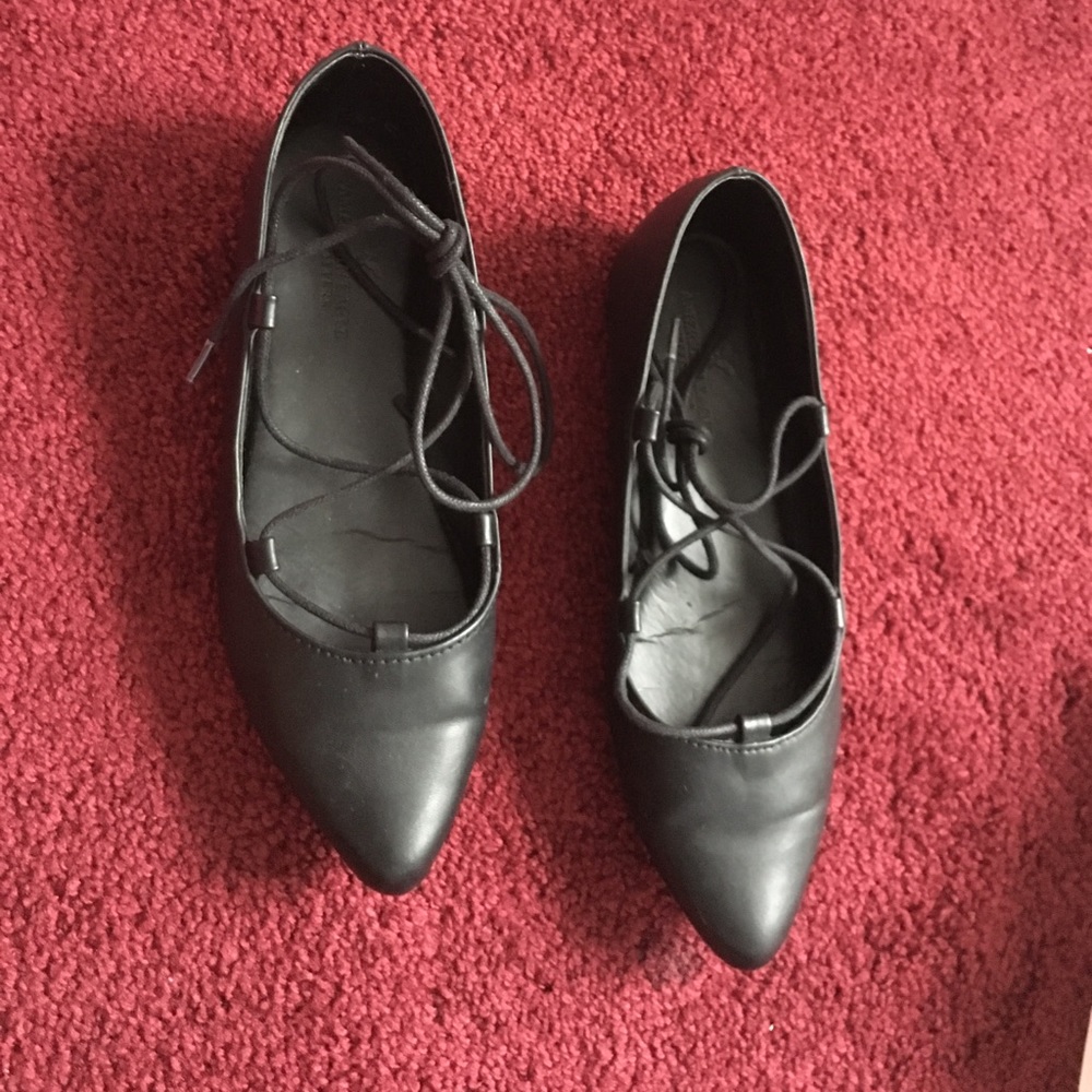 Black flats