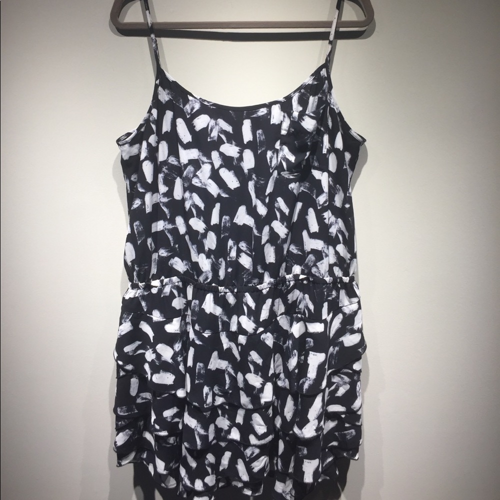 Banana Republic Paintbrush Stroked Mini Dress