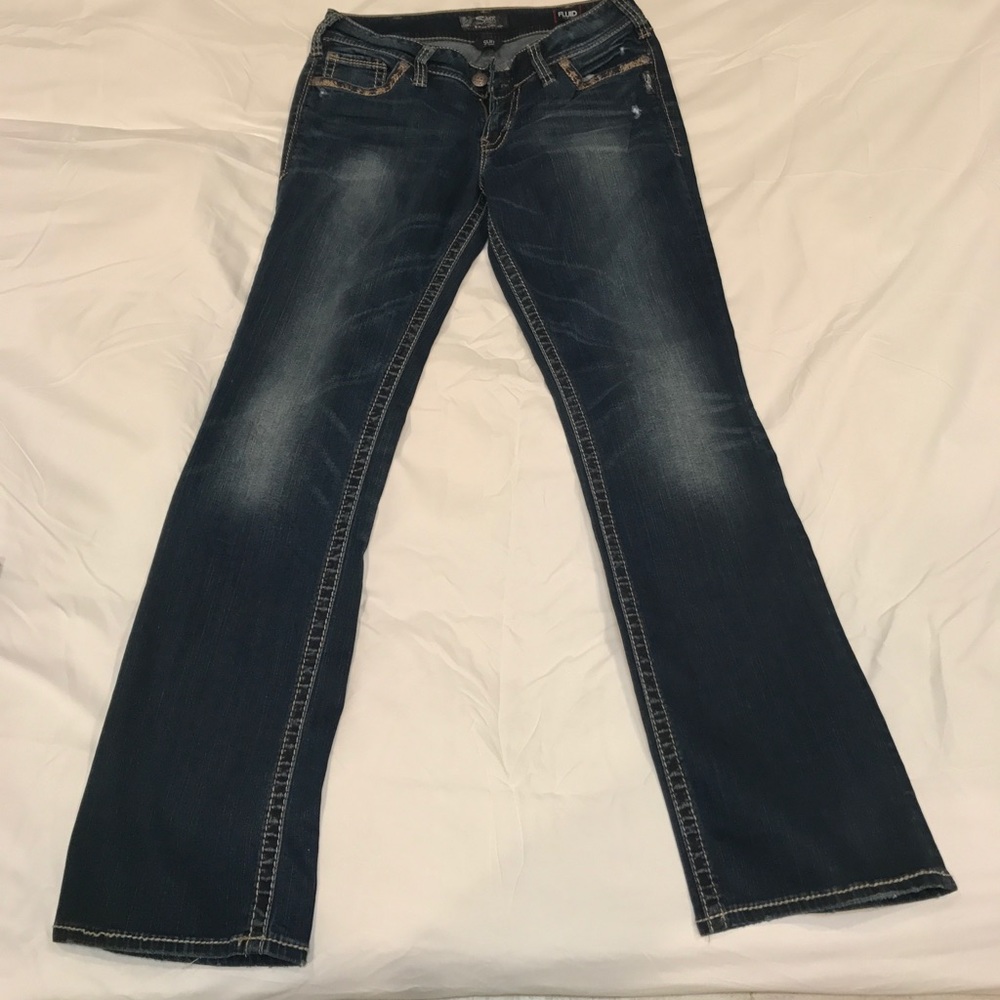 Silver Jean Co. Suki Slim Boot W33/L33