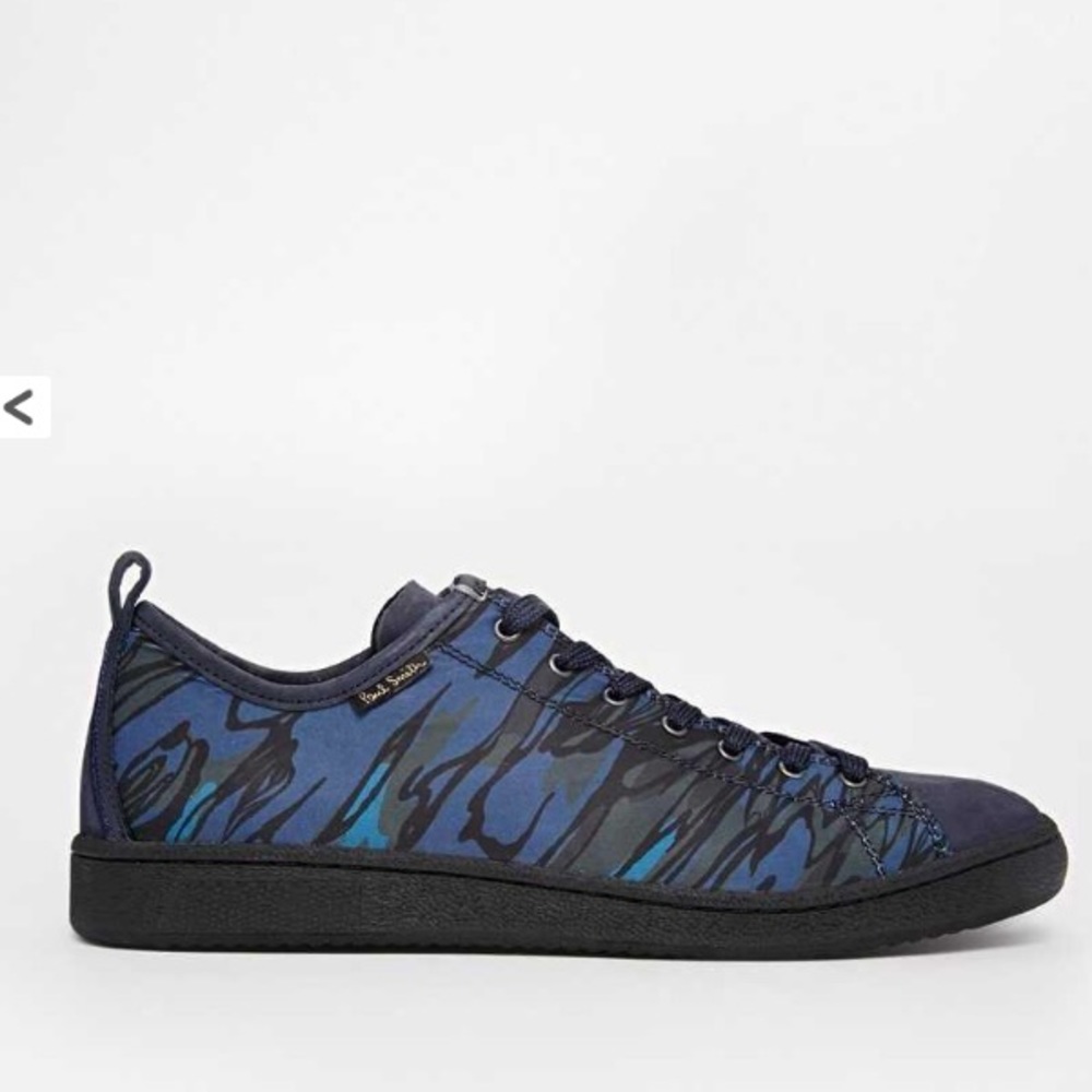 Sale❗️NWOT ✅Paul Smith Men's Sneakers MIYATA Blue