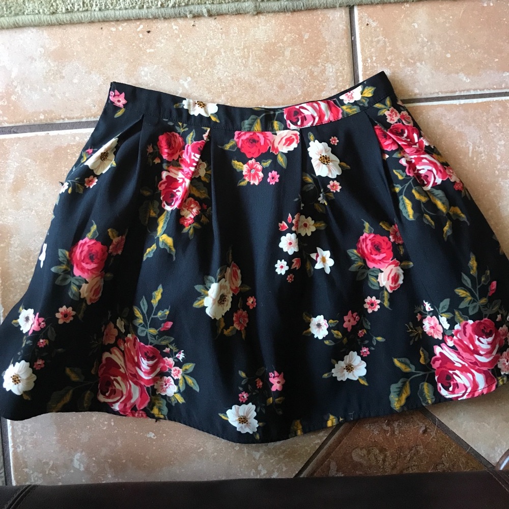 Floral skirt