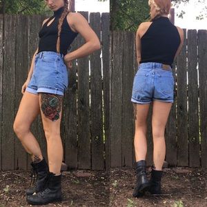 Vintage Calvin Klein jean shorts