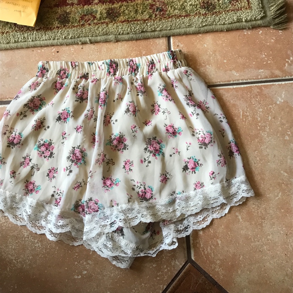 Floral shorts